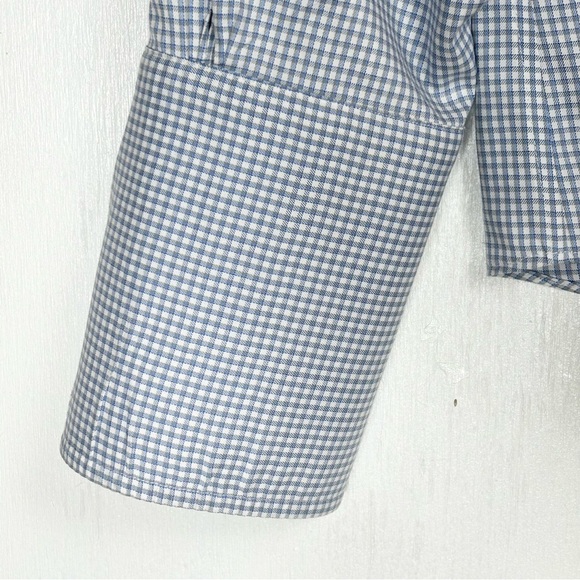 Brooks | Mens regent dress shirt size 16-36 French cuffs button down plaid - Picture 10 of 15